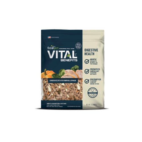 Fresh Pet Vital Benefits Digestive Health Chicken with Pumpkin and Spi