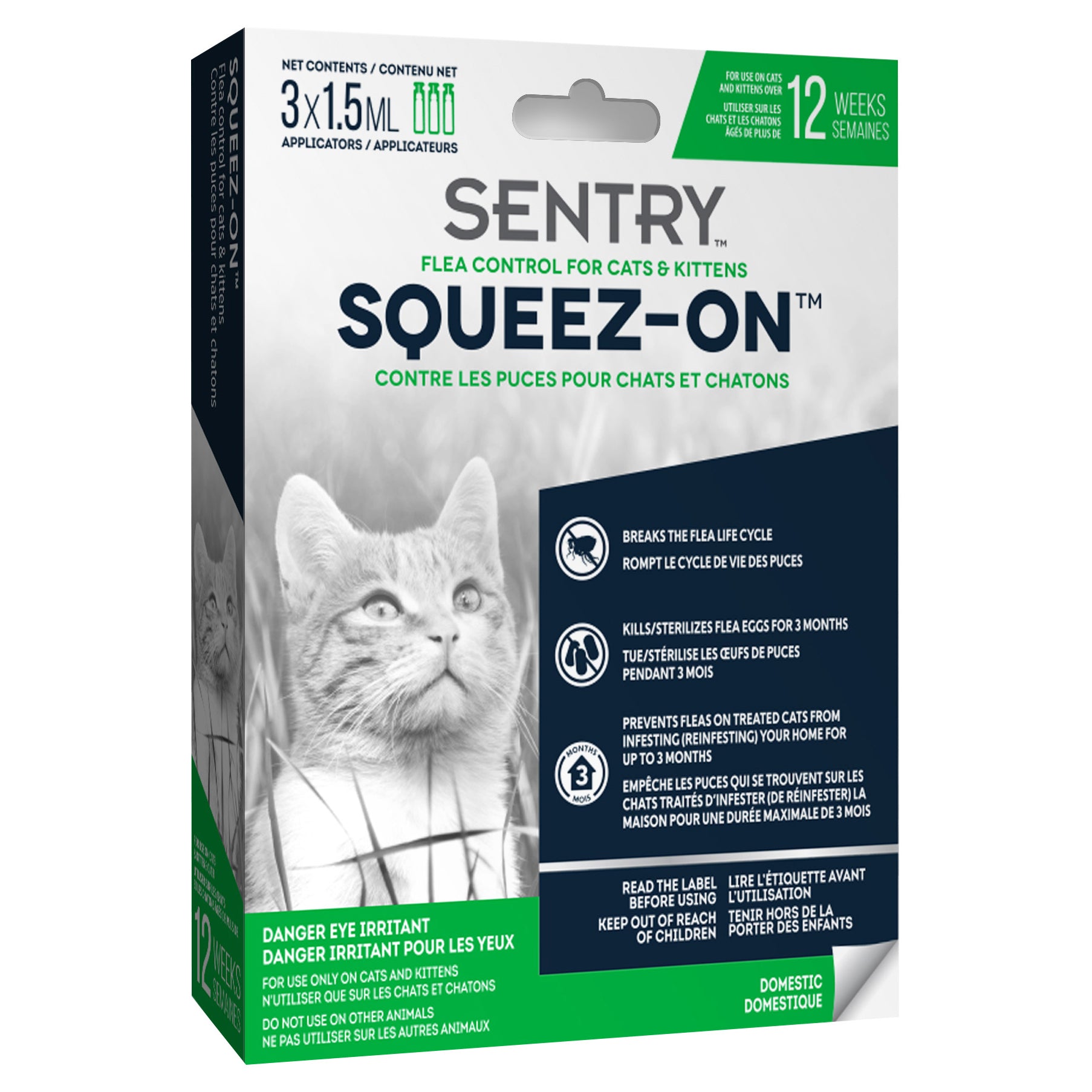 Illustration of Flea Control For Kittens With Heavy Shedding