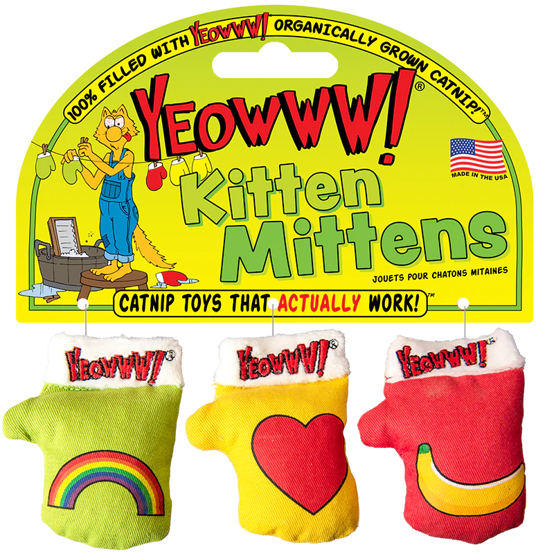 Yeowww! Kitten Mittens 3pack The Beastiary