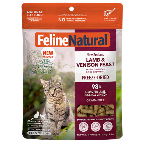 FelineNatural Lamb & Venison Feast - 320g