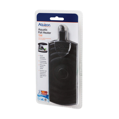 AQUEON Aquarium Mini Flat Heater - 15W