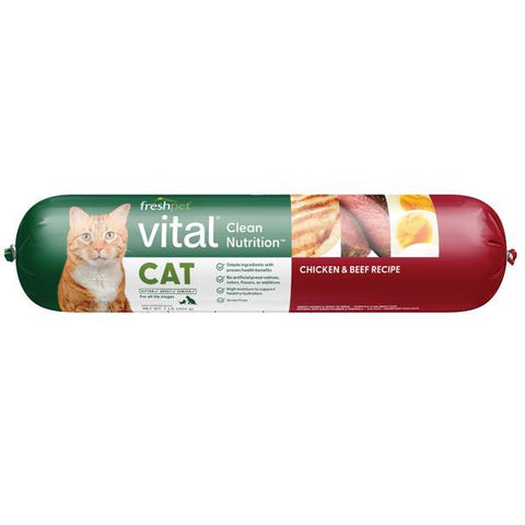 Fresh Pet Vital Cat Food Grain-Free Chicken & Beef - 1lb