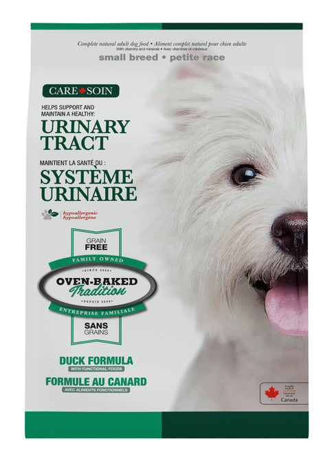 Oven-Baked Tradition Small Breeds Urinary Adult Grain Free Duck Dog Food - 4lb