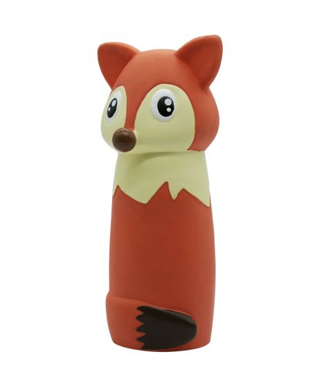 Bud-Z Latex Dog Toy With Recycled Water Bottle - Fox Dog 350ml 1pc