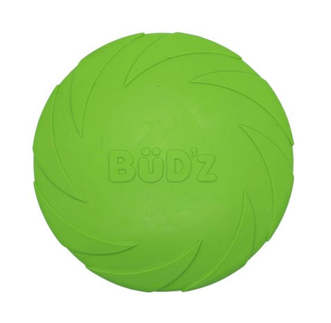 Bud'Z Rubber Dog Toy - Frisbee,  9in 1pc