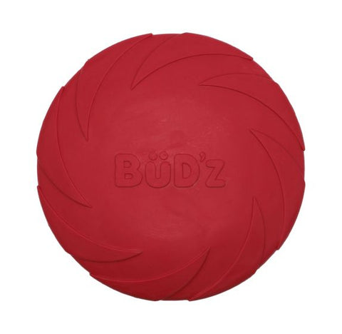 Bud'Z Rubber Dog Toy - Frisbee,  9in 1pc