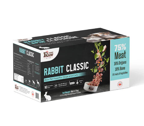 Just Raw - Rabbit Classic Raw Dog Food