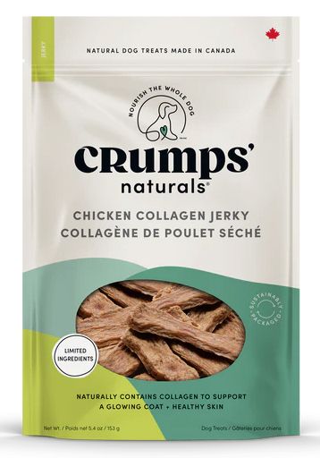 Crumps Chicken Collagen Jerky Dog Treats - 153g