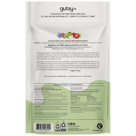 Crumps Gutsy Balance Bites Cat Treats - 90g