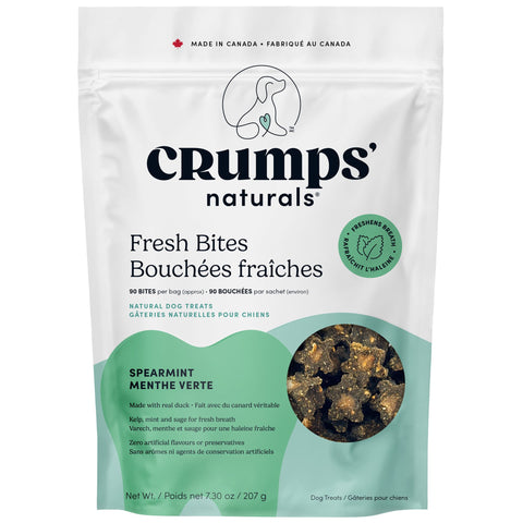 Crumps Fresh Bites Spearmint Dog Dental Treats - 207g