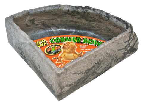 Zoo Med ReptiRock Corner Water Dish - Large