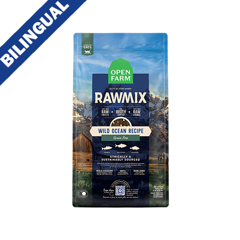 Open Farm RawMix Wild Ocean Recipe Cat Food - Grain Free - 2.25lbs