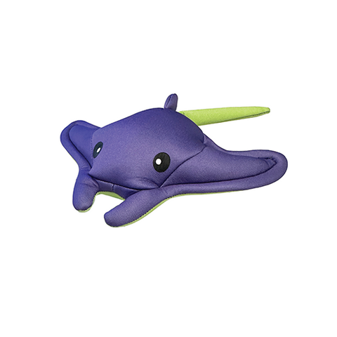 foufouBRANDS™ fouFIT™ Under the Sea Freeze 'n Float Stingray Dog Toy