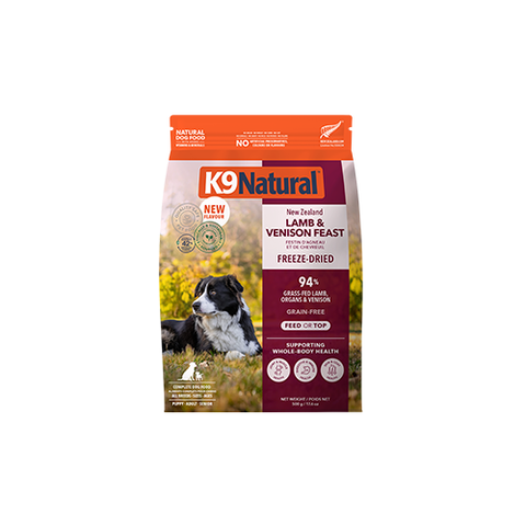 K9 Natural Lamb & Venison Feast & Topper