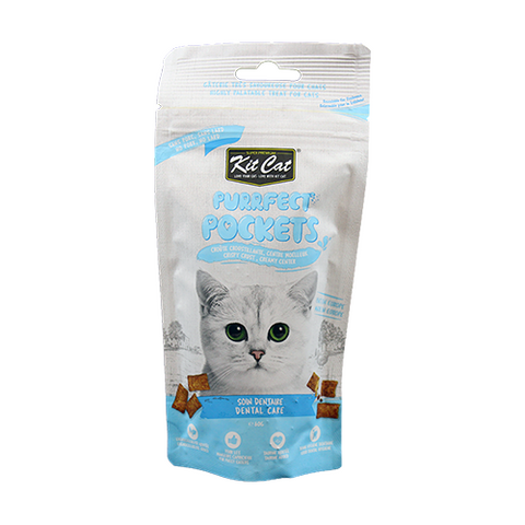 Kit Cat® Purrfect Pockets Dental Care Cat Treat - 60g