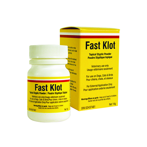 Dominion Veterinary Laboratories Fast Klot Topical Styptic Powder - 14g