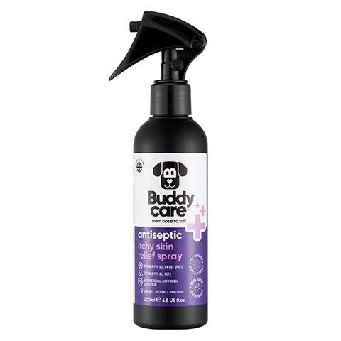 Buddy Care Antiseptic Itchy Skin Relief Spray - 6.8oz