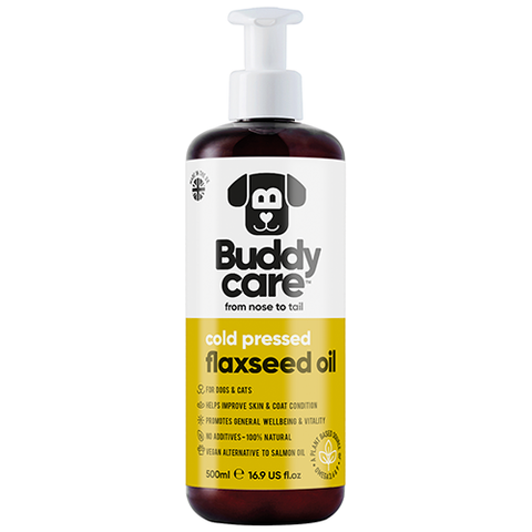 Buddy Care Cold Pressed Flaxseed Oil - 16.9oz