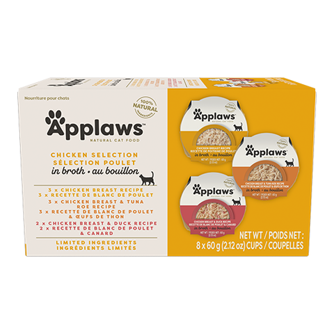 Applaws™ Chicken Selection in Broth Wet Cat Food 8-Pack