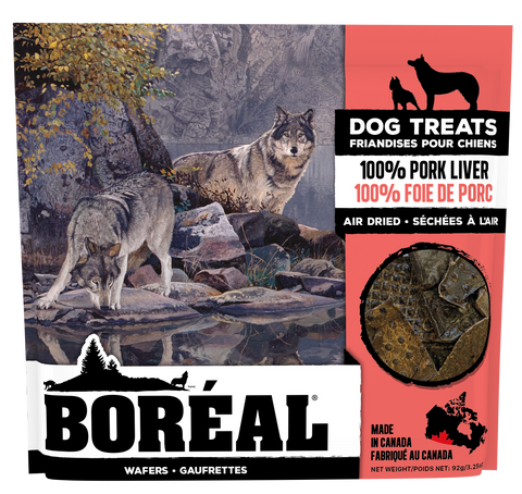 Boréal 100% Pork Liver Air Dried Treats