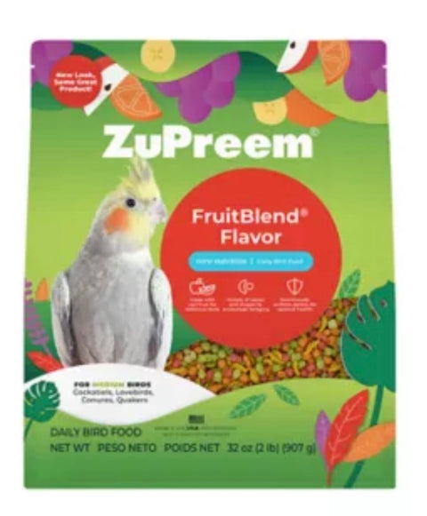 ZuPreem FruitBlend Medium - 2lbs