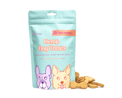 Duo Senses Hemp Dog Treats - 105g