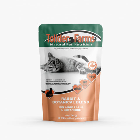 Tollden Farms Rabbit & Botanical for Cats 3lb