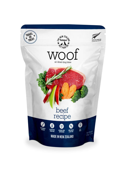 NZPF Air Dried Woof Dog Food - Beef