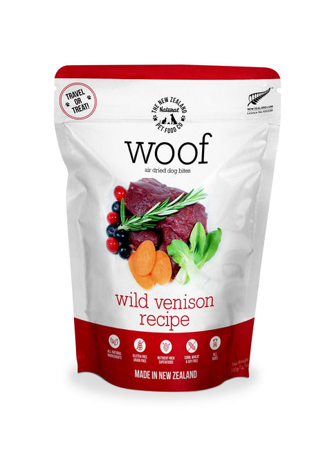 NZPF Air Dried Woof Dog Food - Venison