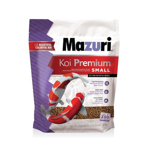 Mazuri Koi Premium - Small Floating Pellet - 3.5lb