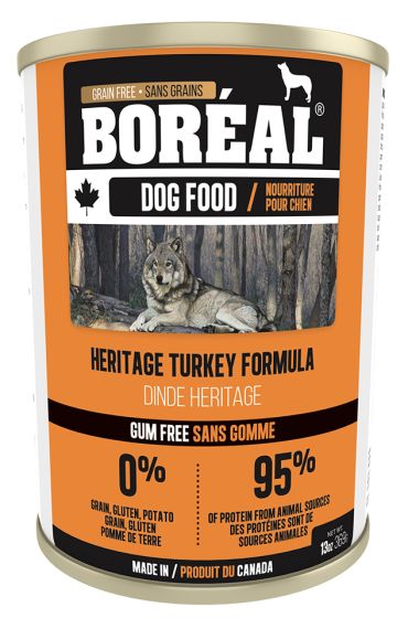 Boréal Heritage Turkey Can for Dogs - 369g