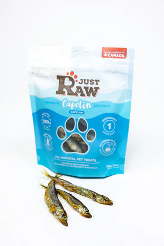 Just Raw - Dehydrated Capelin Treats - 100g