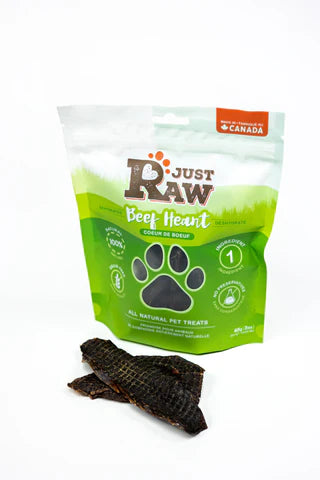 Just Raw - Dehydrated Beef Heart Treats - 85g