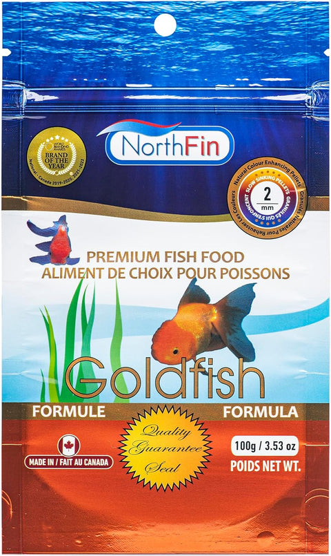 NorthFin Goldfish Formula 2mm 100g