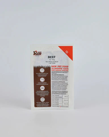 Just Raw - Beef Classic Raw Dog Food