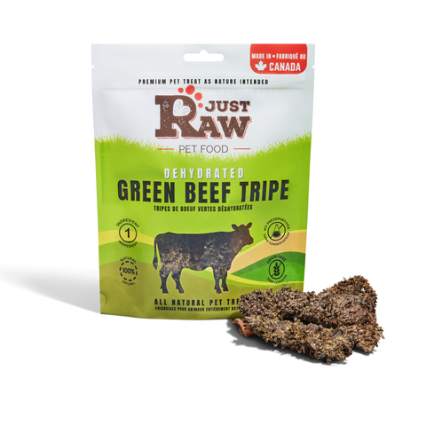 Just Raw - Dehydrated Green Beef Tripe Treat - 100g