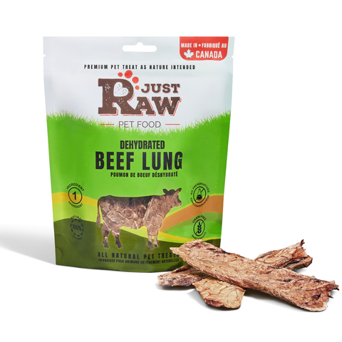 Just Raw - Dehydrated Beef Lung - 60g