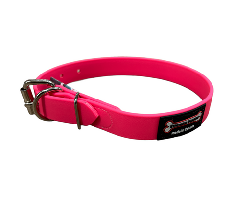 Smoochy Poochy Waterproof Collar with Metal Buckle