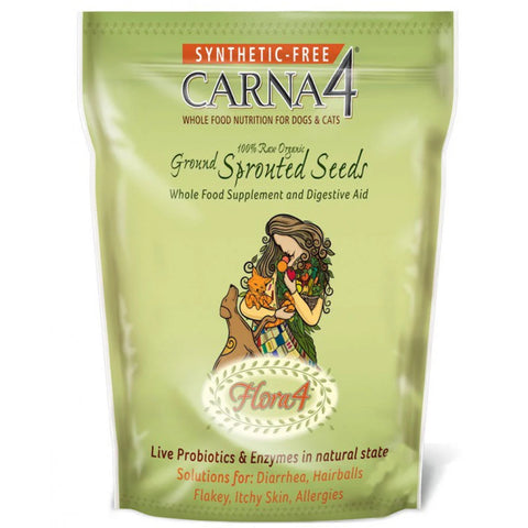 Flora4 Original Sprouted Seeds Food Topper Supplement for Pets - 510g