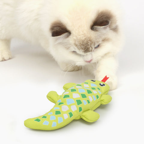 Catit Groovy Gecko Cat Toy