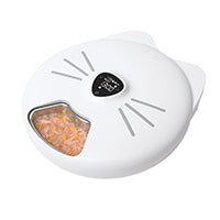 Catit Pixi Smart 6 Meal Feeder with Stainless Steel Tray