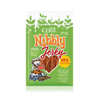 Catit Nibbly Jerky Cat Treats - Chicken & Fish - 30g