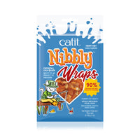 Catit Nibbly Wraps Cat Treats - Chicken & Fish - 30g