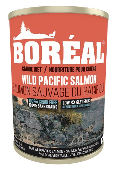 Boreal Wild Salmon Dog Food Can - 690g