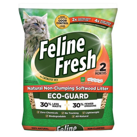 Feline Fresh Natural Pine Cat Litter - 20lb