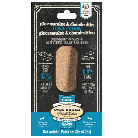 Oven-Baked Tradition Tuna Fillet for Dogs - Glucosamine & Chondroitin Flavour