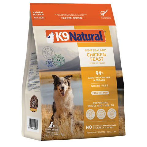 K9 Natural Chicken Feast & Topper