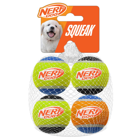 Nerf Dog Squeak Mini 4 pack