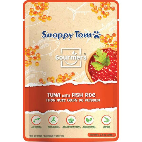 Snappy Tom® Gourmers™ Tuna with Fish Roe Wet Cat Food Pouch - 70g