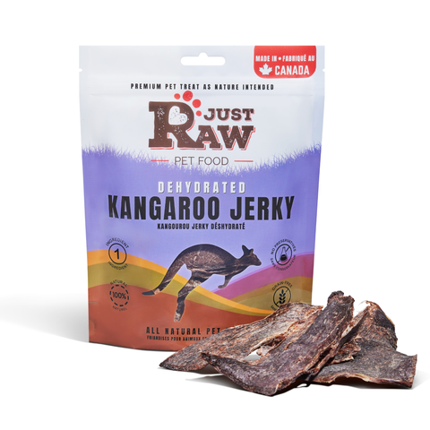 Just Raw - Dehydrated Kangaroo Jerky Treat - 85g